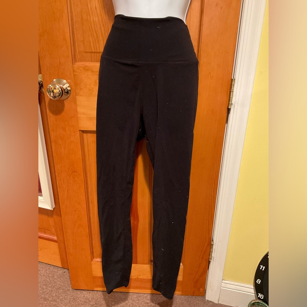 Women's Black High-Waisted Yoga Pants